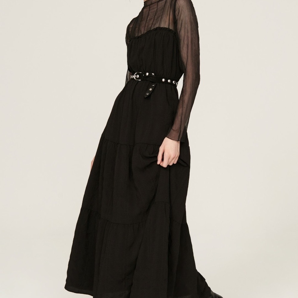 Pamela Love Sheer Midi Dress